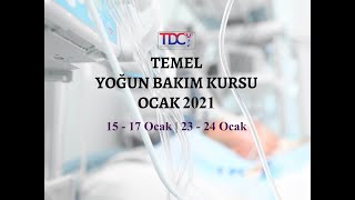 Temel Yoğun Bakım Eğitimi 15 Ocak 2021 [upl. by Hayman]