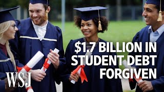 Navient to Forgive 17 Billion in Student Debt Here’s Why  WSJ [upl. by Dde550]