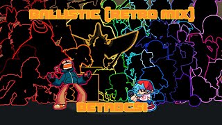 Ballistic Retro Mix But every turn a different character sings it FNF [upl. by Aitram977]