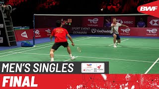 BWF Thomas Cup  Anthony Sinisuka Ginting INA vs Lu Guang Zu CHN  F [upl. by Lenka90]