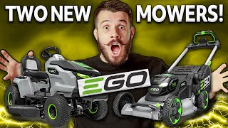 22quot EGO Lawn Mower and 42quot Lawn Tractor Review 2024 [upl. by Arahsal932]