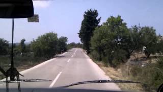 OurTour drive across Hvar Island Croatia in a motorhome [upl. by Nosyd]