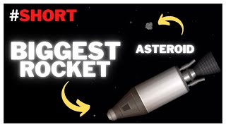 Biggest rocket in SFS VS asteroid [upl. by Adnamas]