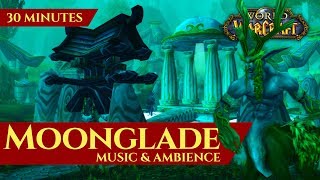 Vanilla Moonglade  Music amp Ambience 30 minutes 4K World of Warcraft Classic [upl. by Anerehs]