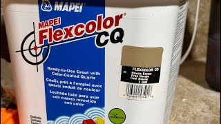 Mapei Flexcolor CQ Acrylic Grout [upl. by Derna]