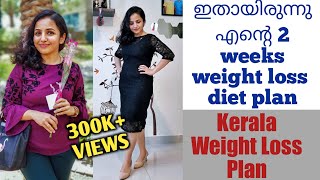 2 weeks weight loss diet plan  Aarkum cheyam malayalam weight loss diet plan Simply Home by Geetz [upl. by Ardnuaet108]