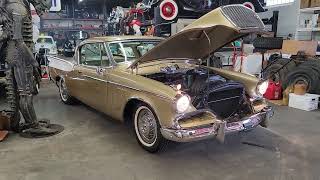 1957 Studebaker Golden Hawk For SaleSuperchargedGorgeous Color Combination [upl. by Nireves]