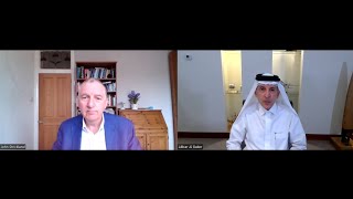 Akbar Al Baker Group CEO of Qatar Airways interviewed for ATM 2022 [upl. by Anilehcim]