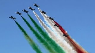 Frecce Tricolori Italian Air Force Meeting Aérien BA701 SalondeProvence Air Show 2013 [upl. by Gerta708]