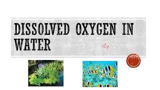 IB R6 dissolved oxygen winkler method [upl. by Hannan]