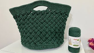 Borsa Celtica uncinetto Tutorial [upl. by Tammany]