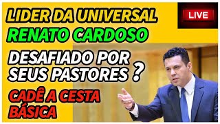 BISPO RENATO CARDOSO DESAFIADO POR PASTORES POR DE CESTA BÁSICA [upl. by Accever]