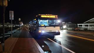 Audio Clip New Jersey Transit 2019 MCI D4500CT 19134Newton Av [upl. by Aramit]