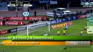 Argentina vs Ecuador 40  Goles del Partido  Eliminatorias 2014  HD [upl. by Laamaj]