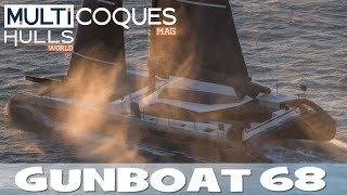 GUNBOAT 68 Catamaran  Boat Review Teaser  Multicoques Mag  Multihulls World [upl. by Keisling]