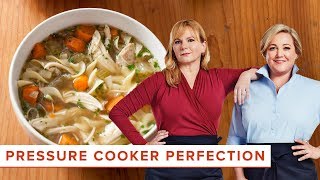 How to Make Farmhouse Chicken Noodle Soup and Pot Roast in your Pressure Cooker [upl. by Melicent]