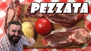 105  Pezzata  Pecora alla cottora ricetta della transumanza [upl. by Norac945]