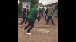 Falkirk Hibs Fans Ceilidh Dancing [upl. by Amlus702]