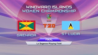 Windward Island Womens Championship T20 Match 4  Grenada vs St Lucia [upl. by Aneekan]