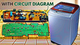 Top Load Washing Machine Drain Problem Due to Circuit Board [upl. by Angelis]