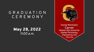 Carver PTECH High School Graduation 2022  Aldine ISD [upl. by Aenal]