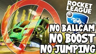 SquiddyPlays  ROCKET LEAGUE  NO BALLCAM BOOST OR JUMPING CHALLENGE [upl. by Whitson]