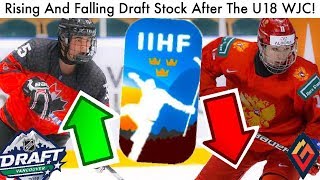 Rising amp Falling Draft Stock After The WJC U18 World Juniors amp 2019 NHL Draft Prospect Talk [upl. by Vander]