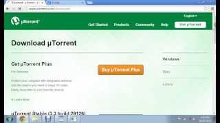 How to Download Free Movies Using uTorrent [upl. by Patt]