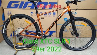 GIANT XTC SLR 1 29ER 2022 Quick Review of Specs [upl. by Matthus838]