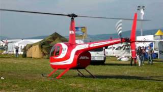 Helicopter startup take off and landing  Robinson R44 Raven II bonus two AN2 flyby [upl. by Onimod]