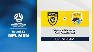 NPL Men Round 22  Wynnum Wolves vs Gold Coast United [upl. by Lunette]