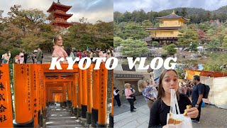 KYOTO TRAVEL VLOG 🇯🇵  4 days in kyoto  exploring the city and eating the best foods [upl. by Pearle682]