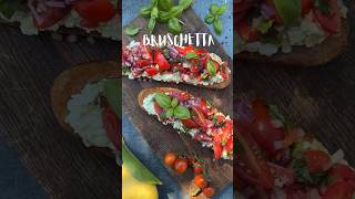 Bruschetta  nem opskrift med hytteost og avocado [upl. by Anihsak]