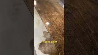 4 coats paint on the wood very beautiful [upl. by Retrac810]