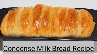 Soft Condense Milk Bread Recipe  How To Make Condense Milk Bread  Nasta Recipes [upl. by Eve287]