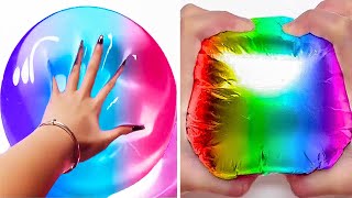 Satisfying Slime ASMR  Relaxing Slime Videos 3014 [upl. by Lluj]