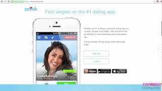 Zoosk Review Features of Senior Online Dating Site [upl. by Hodge]