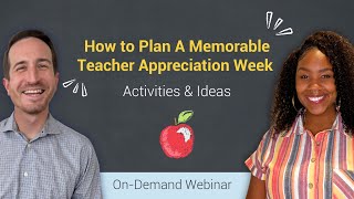 Planning a Memorable Teacher Appreciation Week 2024 [upl. by Naloj]