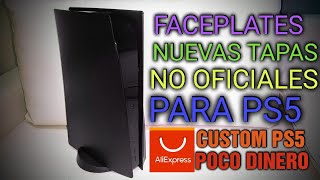 🆕Así luce ps5 en negro 🤔 Carcasas no oficiales para ps5  Darkplates  FACEPLATES [upl. by Rust]