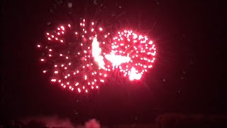 Finales Feuerwerk 2017 Haydn Festival Höhenfeuerwerk Schlosskonzerte firework Brühl castle concert [upl. by Alyl667]