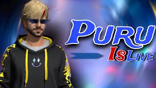 PURU is Live  Garena Free Fire  BR Rank Push Mobile Game  Play Squad  PURU FF [upl. by Tyson]