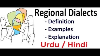 What is Regional Dialect Sociolinguistics Urdu  Hindi [upl. by Hnad]