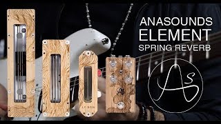 Anasounds Element spring reverb demo by martial allart [upl. by Brittaney]