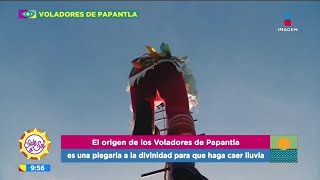 ¿Cuál es el origen de los voladores de Papantla Sale el Sol [upl. by Ellehsar257]