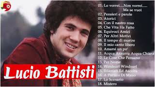 20 migliori canzoni di Lucio Battisti  Lucio Battisti migliori successi  Lucio Battisti canzoni [upl. by Hattie]