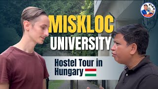 University Hostel Tour in Hungary  Miskolc University  Chandra Shekher Visa [upl. by Nlycaj]