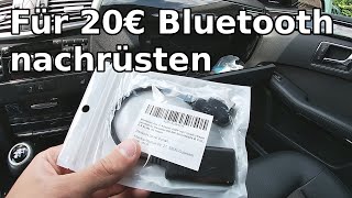 Einfach amp Günstig Bluetooth im Mercedes nachrüsten W212 W204 W221 W166 usw [upl. by Labina857]