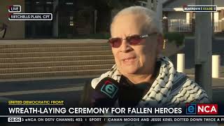 Wreathlaying ceremony for fallen UDF heroes [upl. by Hengel]