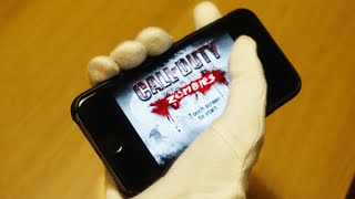 CALL OF DUTY ZOMBIES ON IPHONE 6S CHALLENGE [upl. by Mattland891]