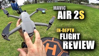 DJI Mavic AIR 2S Flight Test Review INDEPTH  How Good is it BONUS CRASHING amp RAIN Resistance [upl. by Gombach]